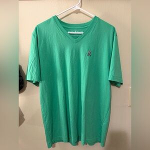 Psycho Bunny Classic Pima Cotton Tee Lime Green Men’s Size 7 XL